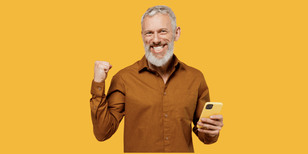 Man cheering featured image